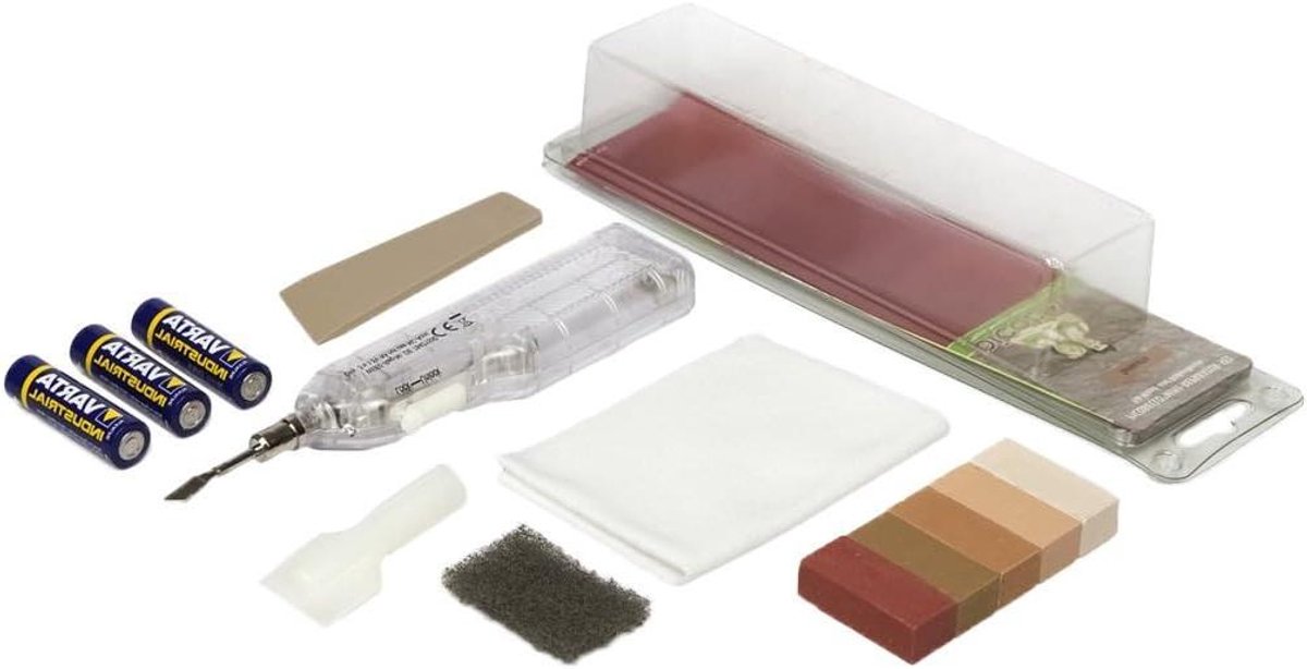 Tegel reparatieset - Keramische vulling - Beschadigde tegels herstellen - Stabiele reparatie - 5 vulstangen - Terracotta