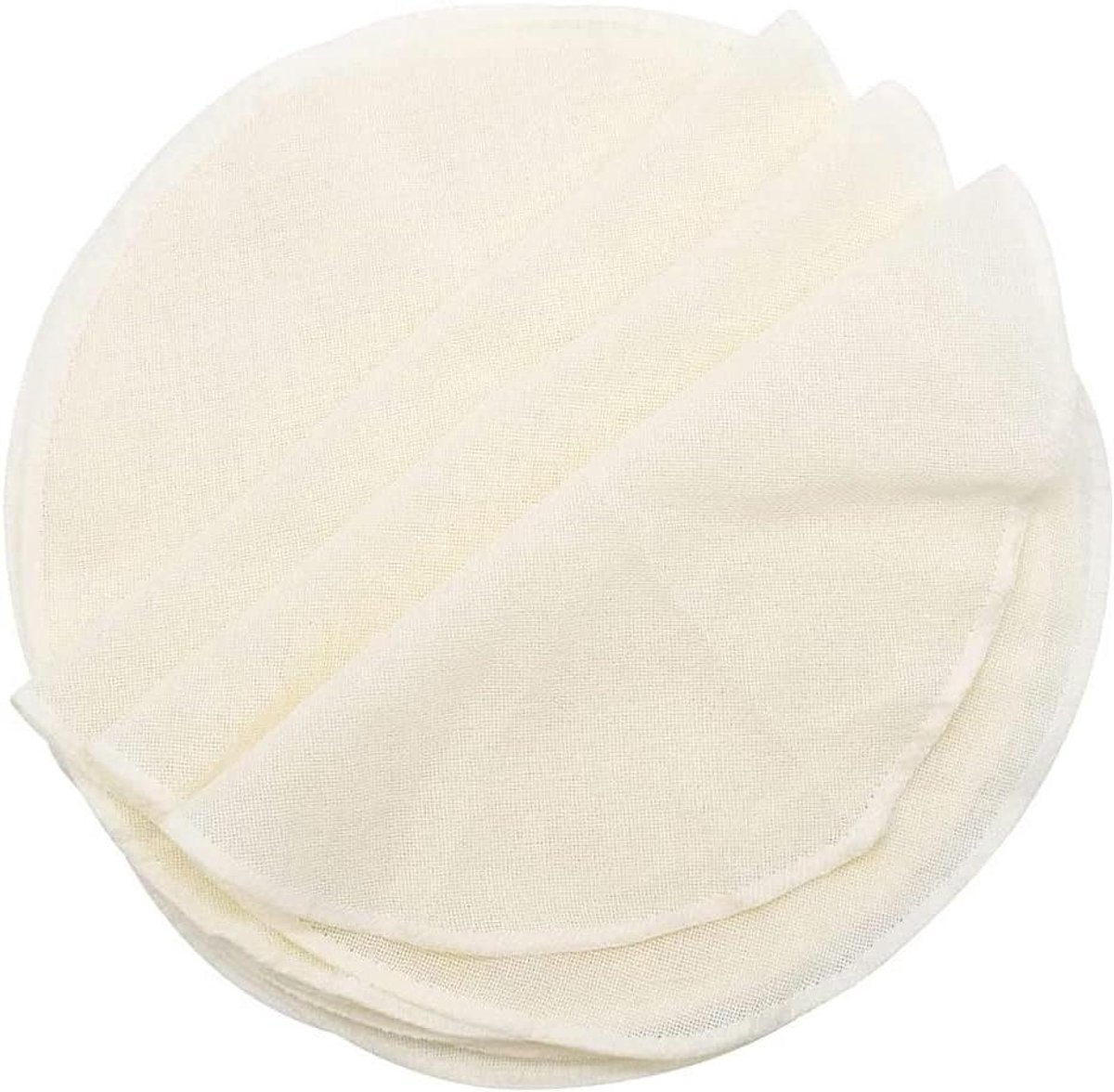 Keuken Stoomnet - Stoombakmat - Koken en Bakken - Antiaanbaklaag - 20 stuks 28 cm - Offwhite