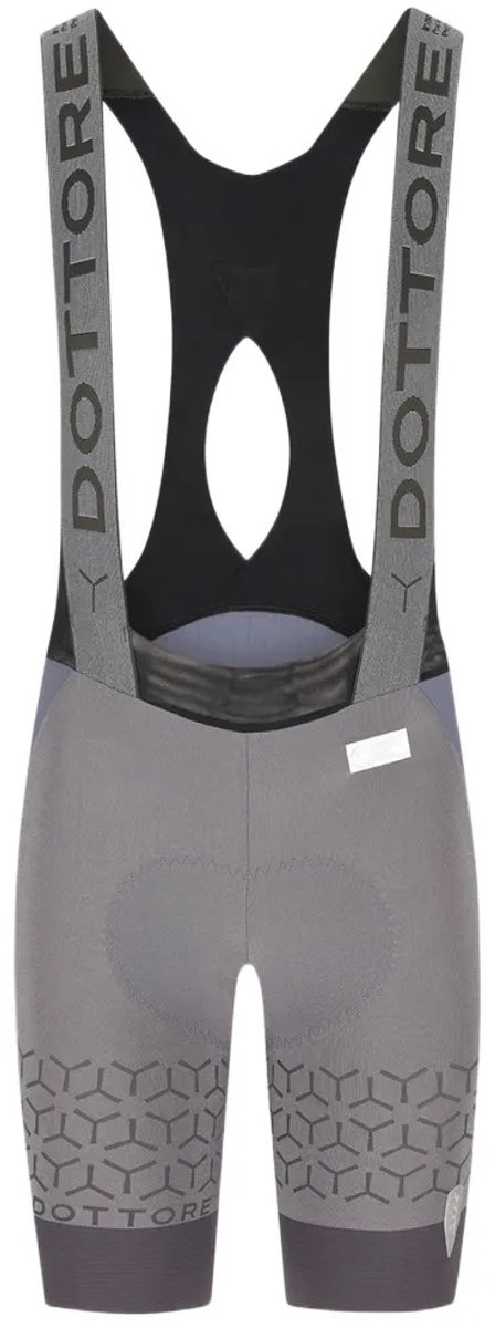 Q36.5 Dottore Pro Signature Fietsbroek Grijs L Vrouw