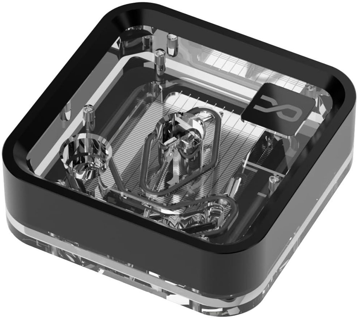 CPU Waterkoeler - Desktop Koeler - PC Componenten - Digitale RGB Verlichting - 718 mm - Acryl