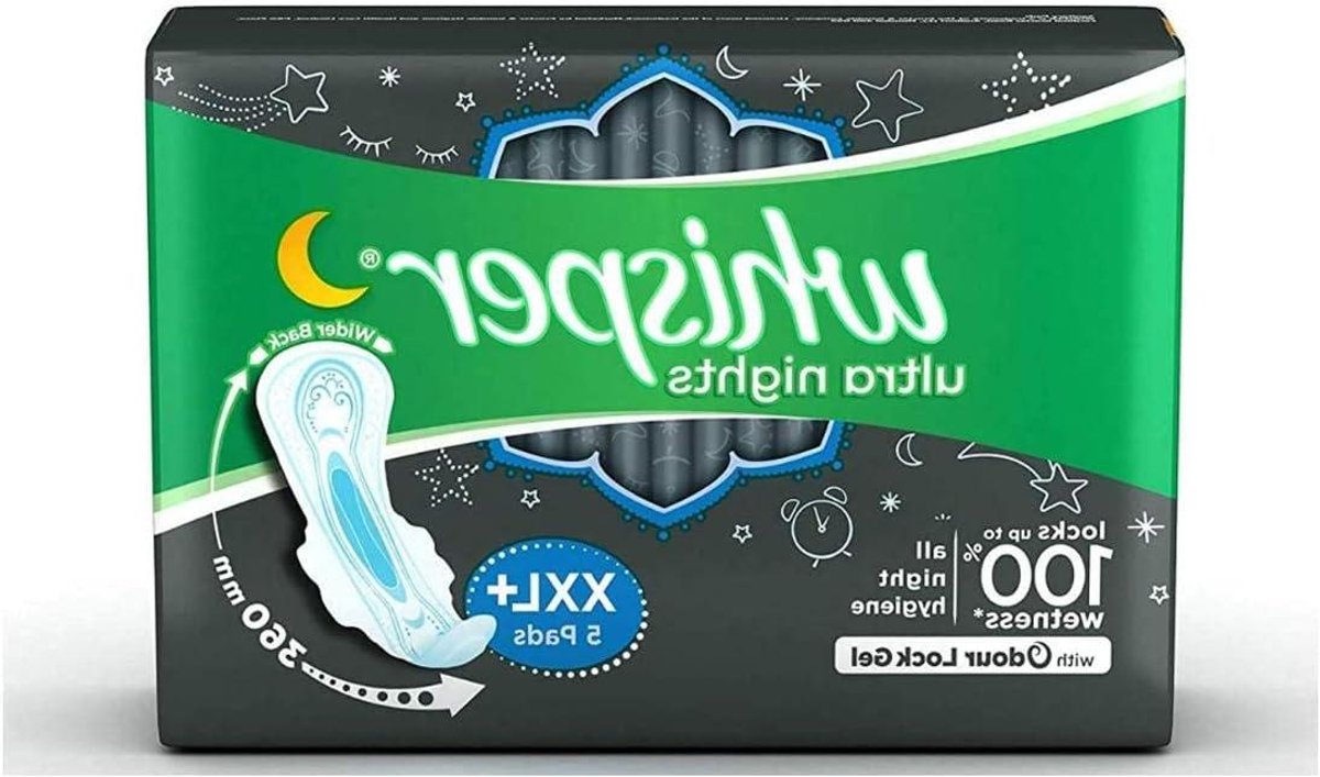 Sanitaire Pads - Maandverband Nacht - Bescherming 's Nachts - Bijna 60% Langer - XXL Plus - Wit
