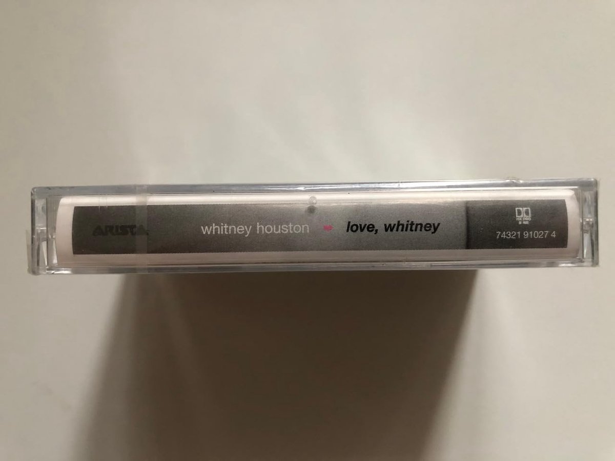 Love Whitney - Audio Cassette - Muziek Luisteren - Pop Internationale Hits - 1 Cassette - Zwart