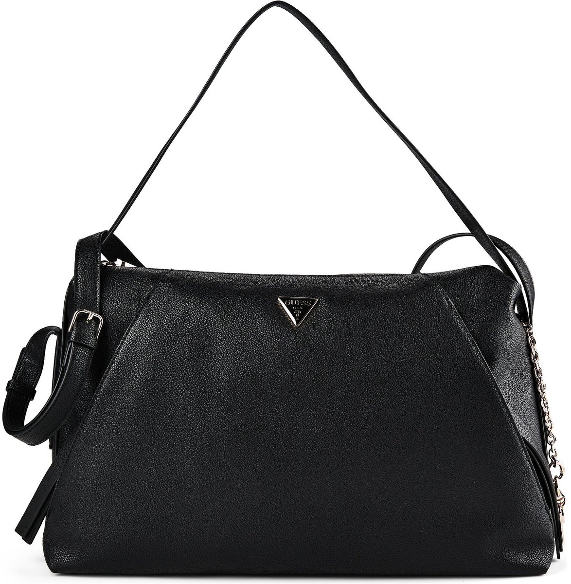 GUESS schoudertas Devon Shoulder Bag Black zwart