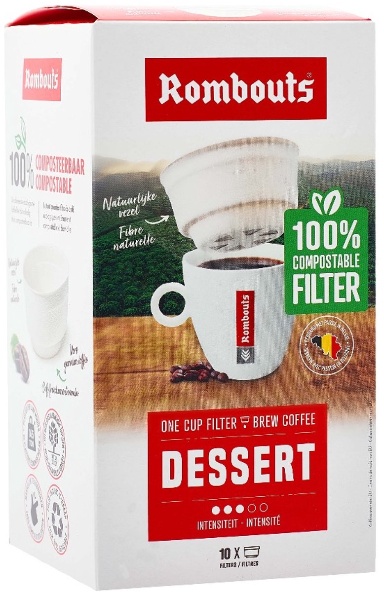 Rombouts - Koffie - 12 x Dessert filter 10st.