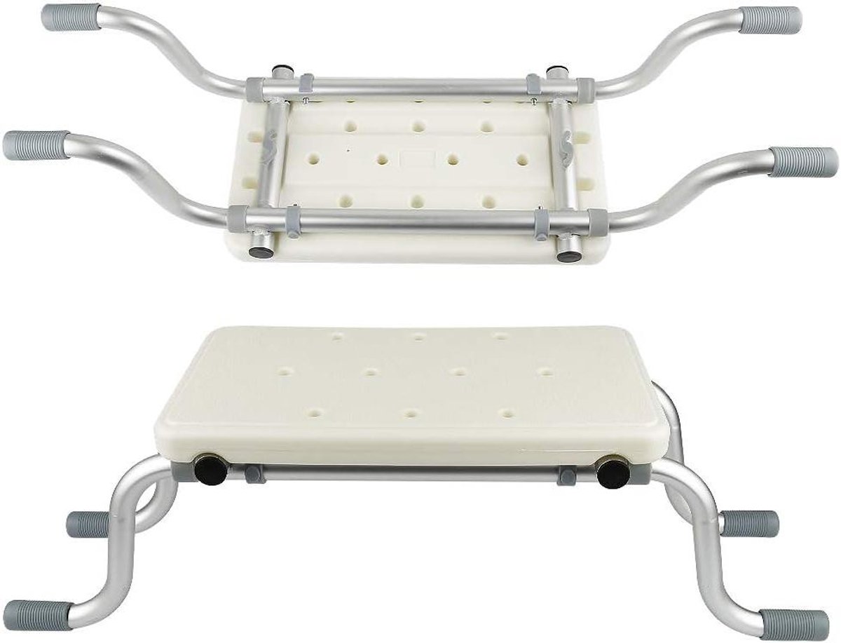 Douchekruk - Badkruk - Veilig Douchen - 360° Draaibaar - 73-83 cm - Wit