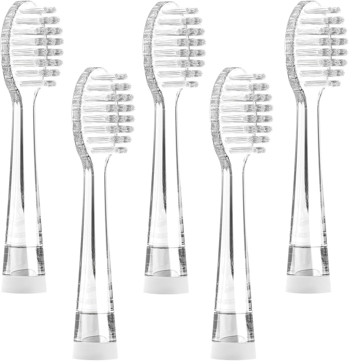 Vervangborstels voor Kindertandenborstels van 2 tot 12 Jaar, Set van 5 Stuks voor Optimale Mondhygiëne
