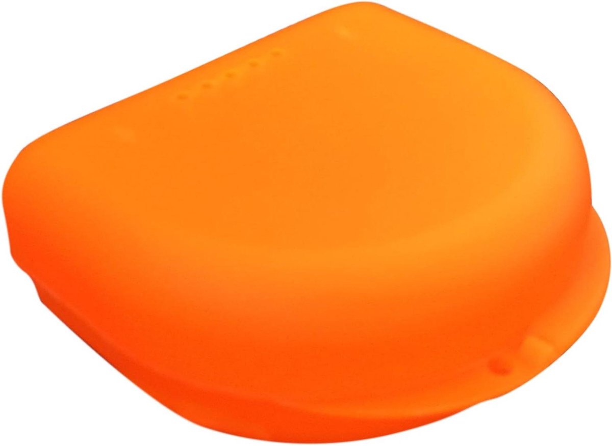 Opbergdoosje Beugel - Retainer Box Tandheelkundig - Hygiënisch Opbergen - Met Sleutel Fitting - 66 x 66 x 28 mm