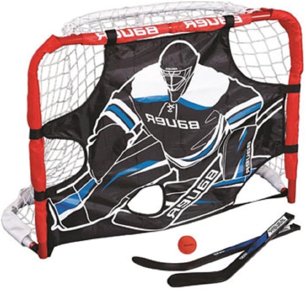 Mini Hockey Doel Set met Rackets en Bal voor Binnen en Buiten
