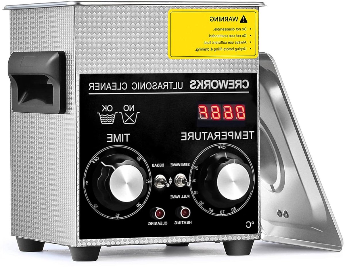 Ultrasoon Reiniger - Schoonmaakapparaat Reiniger - Sieraden Reinigen - Met Verwarming - 2.2 kg - Zilver