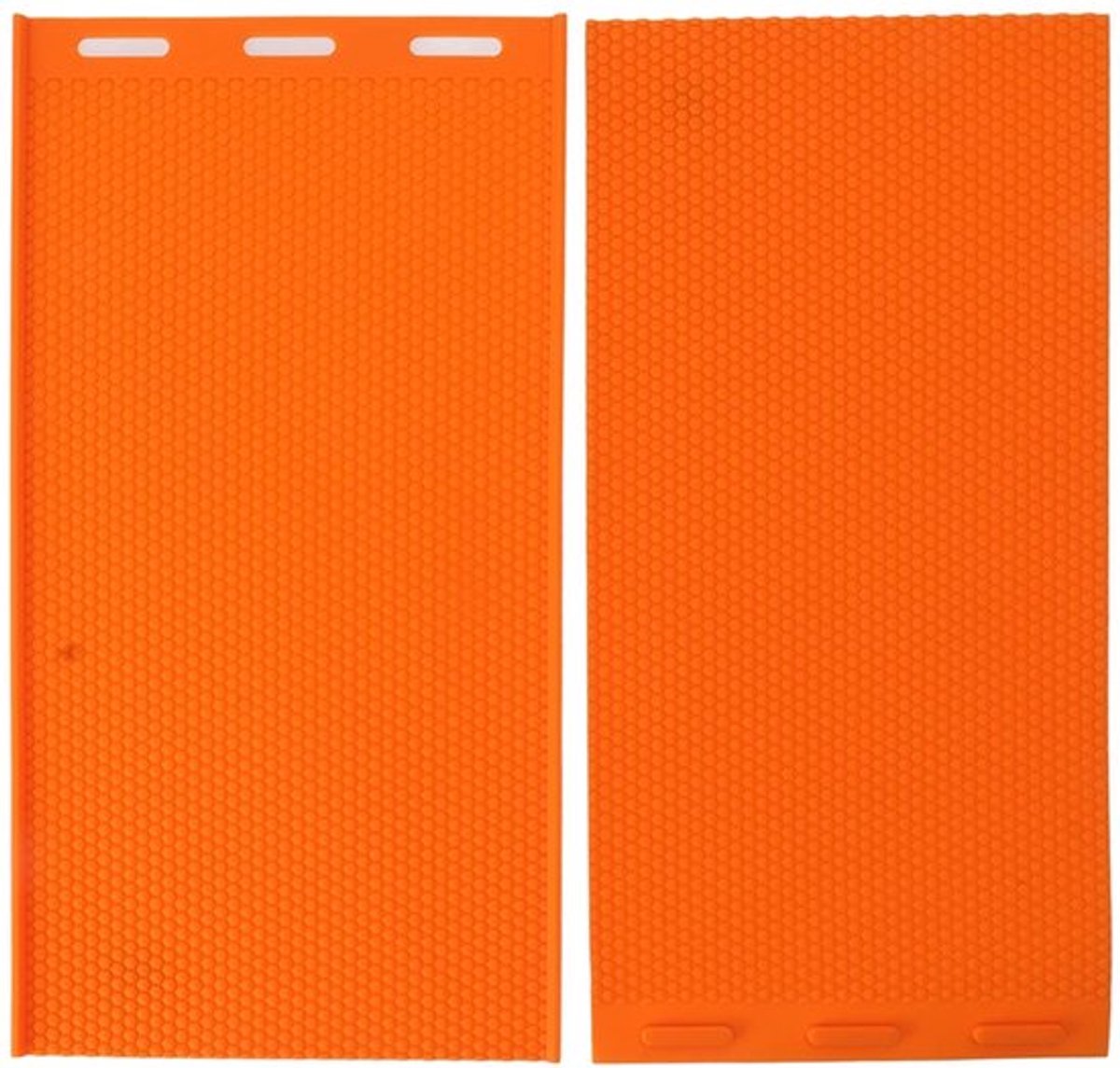 Siliconen bijenwasvorm oranje perfect voor bijenteelt