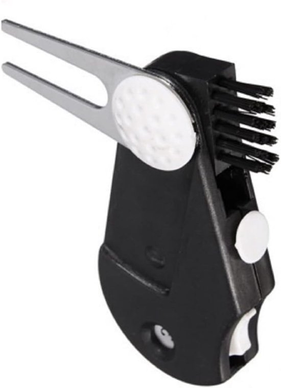 Multifunctionele 5-in-1 Golf Accessoire: Divot Tool, Borstel, Marker en Meer — afbeelding 4