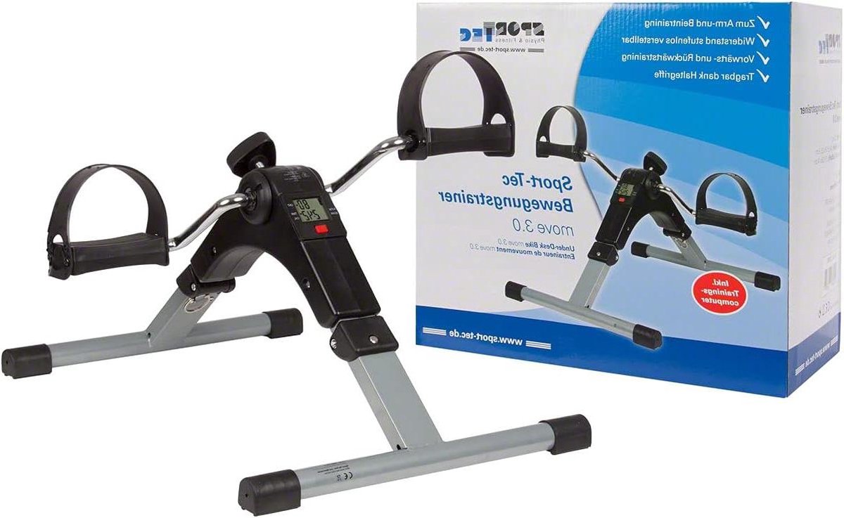 Arm en Been Trainer - Hometrainer Fiets - Bloedsomloop Stimuleren - Inklapbaar Display - Niet gespecificeerd - Zwart