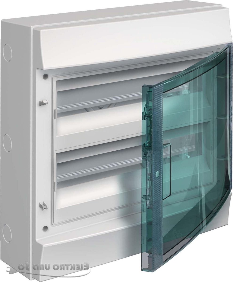 Verdeelbord - Groepenkast Opbouw - Elektrische Installatie - IP65 Waterdicht - 435 mm - Grijs