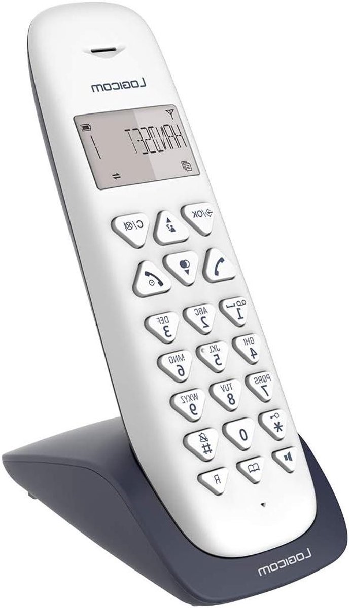 Draadloze Telefoon - Vaste Telefoon Huistelefoon - Thuis Bellen - Met Antwoordapparaat - 50 Meter Bereik - Taupe