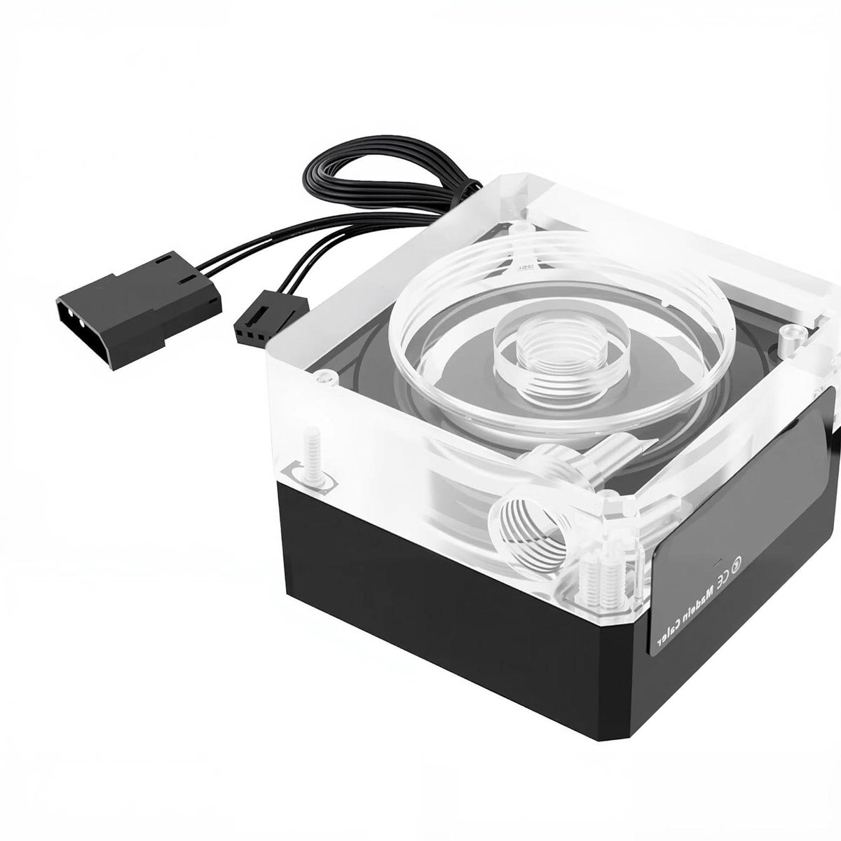 Waterkoeling Pomp - PC Pomp - Computer Koelen - PWM RGB Ondersteuning - 800L/H - Zwart