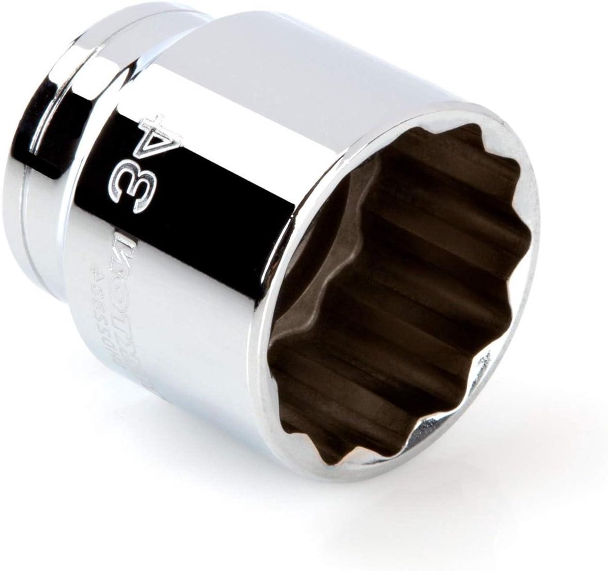Dopsleutel 12 Punten - Dopsleutel Set - Vastzetten Bouten - Voorkomt Afronding - 34 mm - Chroom