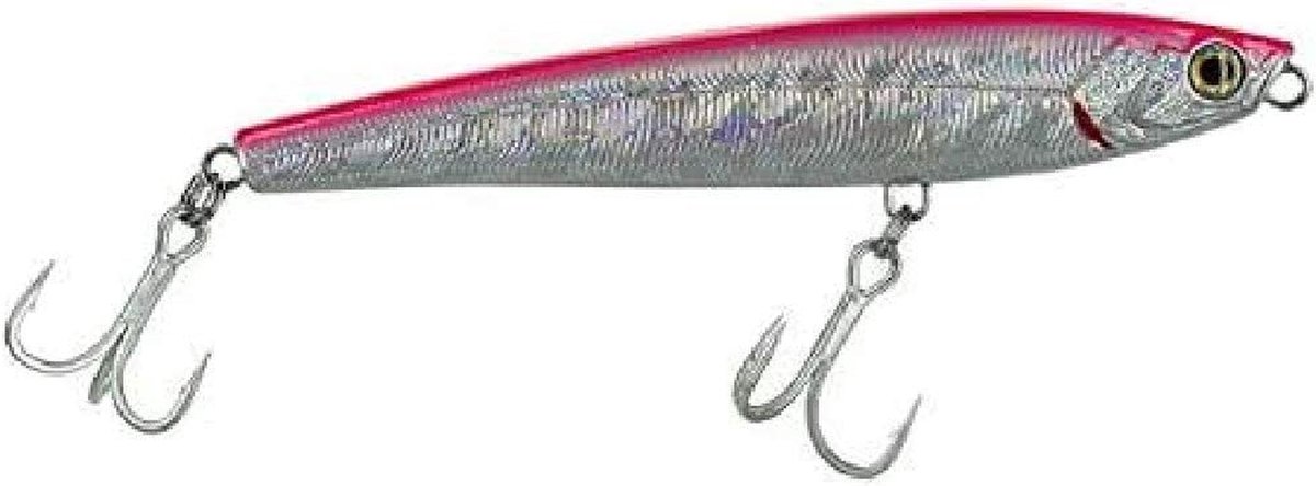 Kunstaas - Zinkend aas Vissen - Vissen - Magnetische gewichtsvergrendeling - 12 cm - Crazy Pink