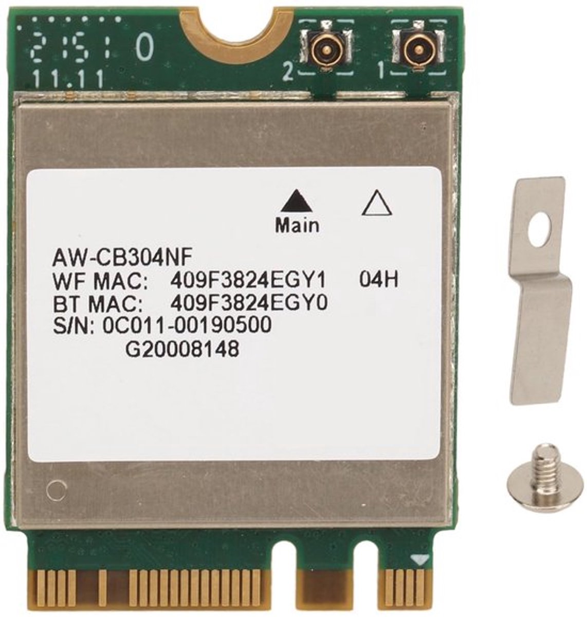 Draadloze Netwerkkaart 433 Mbps M.2 Ngff Bt4.2 Netwerkadapter Windows