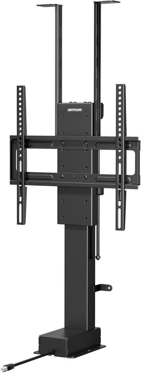 TV standaard - Vloerstandaard TV - TV Plaatsen - Betonmontage - 48 inch - Zwart
