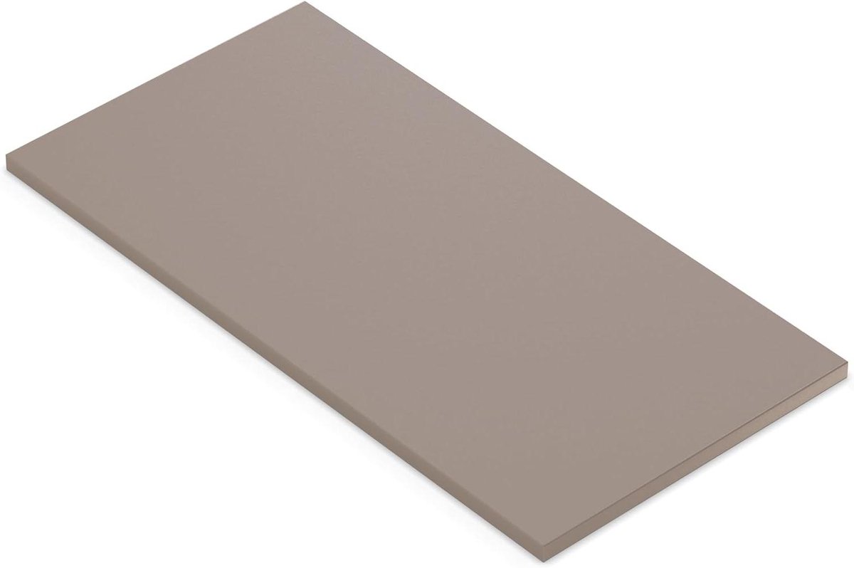 Tafelblad Spaanplaat - Werkblad Blad - Meubelprojecten Binnen - Robuuste ABS Rand - 90 x 90 cm - Congo Dessin
