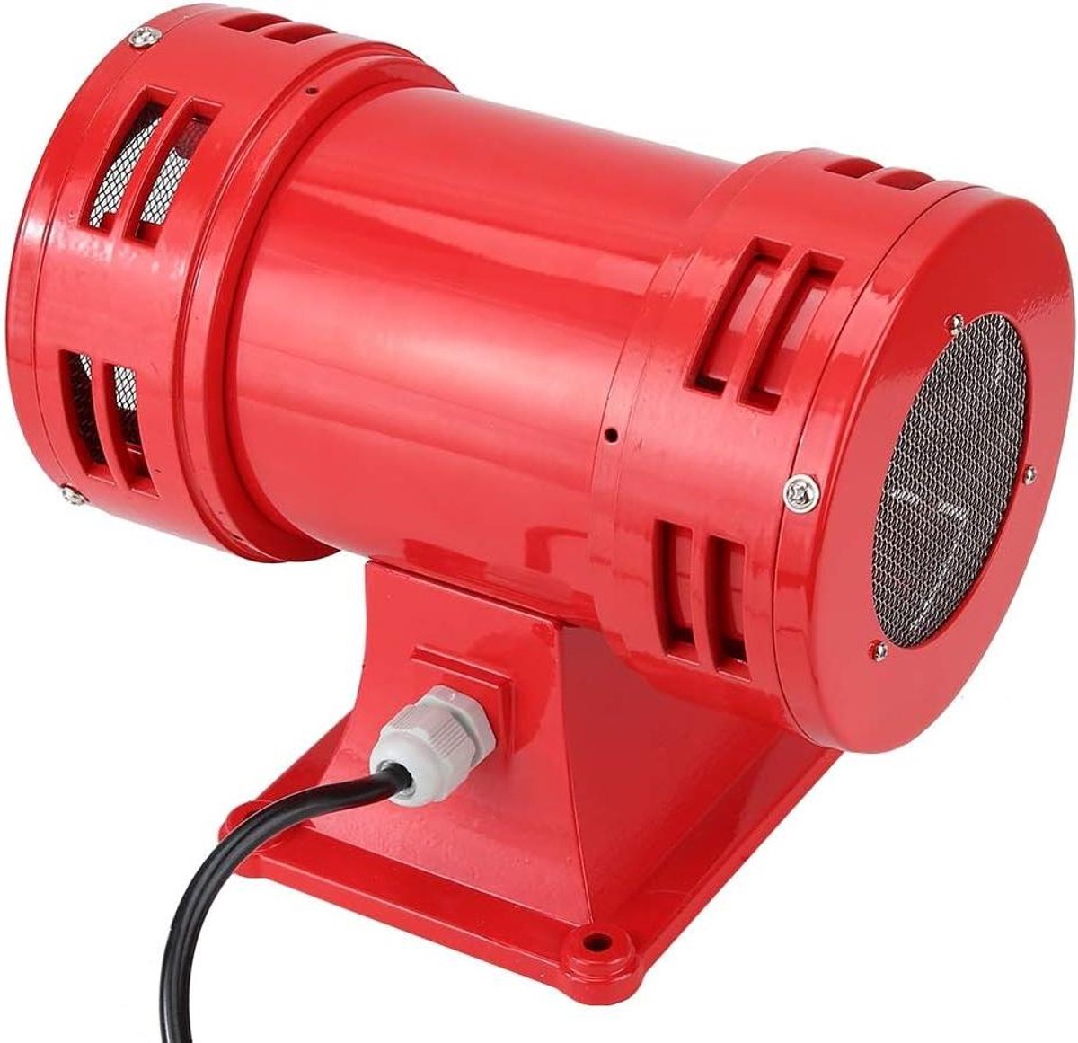 Industriële Sirene - Alarm Hoorn - Noodsignalen Geven - 150 dB Geluidssterkte - 24 x 20 x 18 cm - Rood
