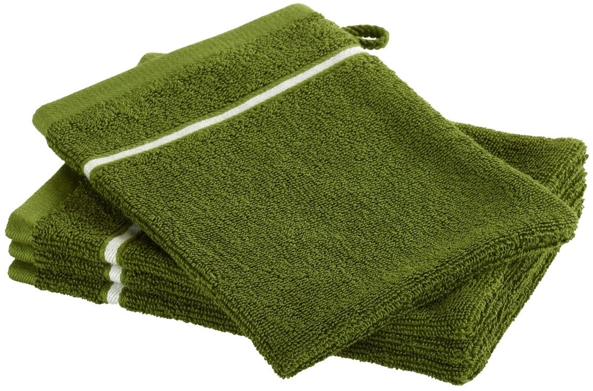 Moodit Washandjes Empress - Cactus - set 4 st. - 23 x 16 cm - 100% Katoen