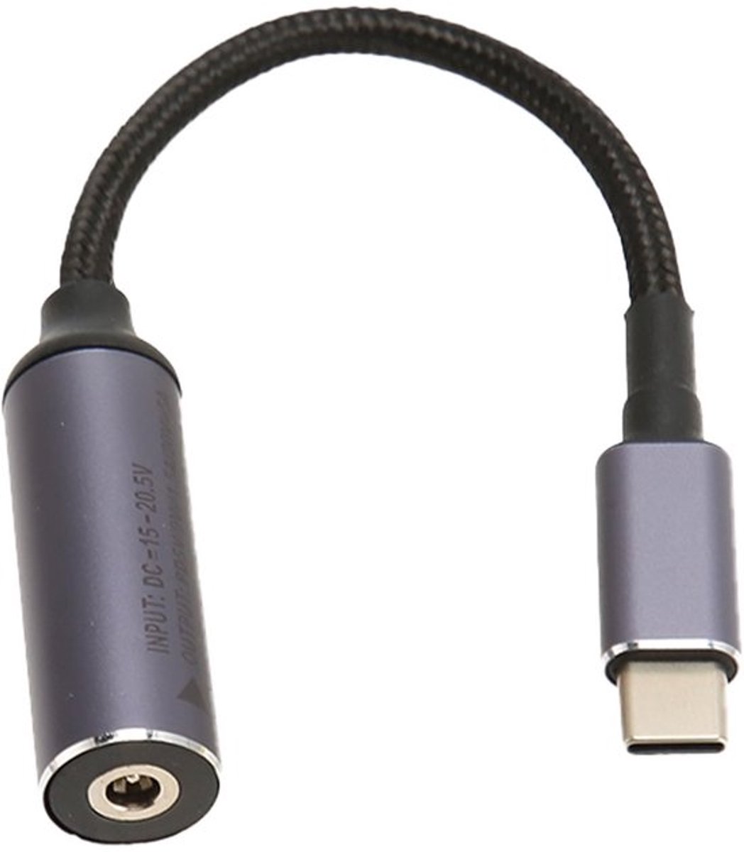SPHProducts - USB C Naar DC Oplaadkabel - Type C Mannelijk Naar DC