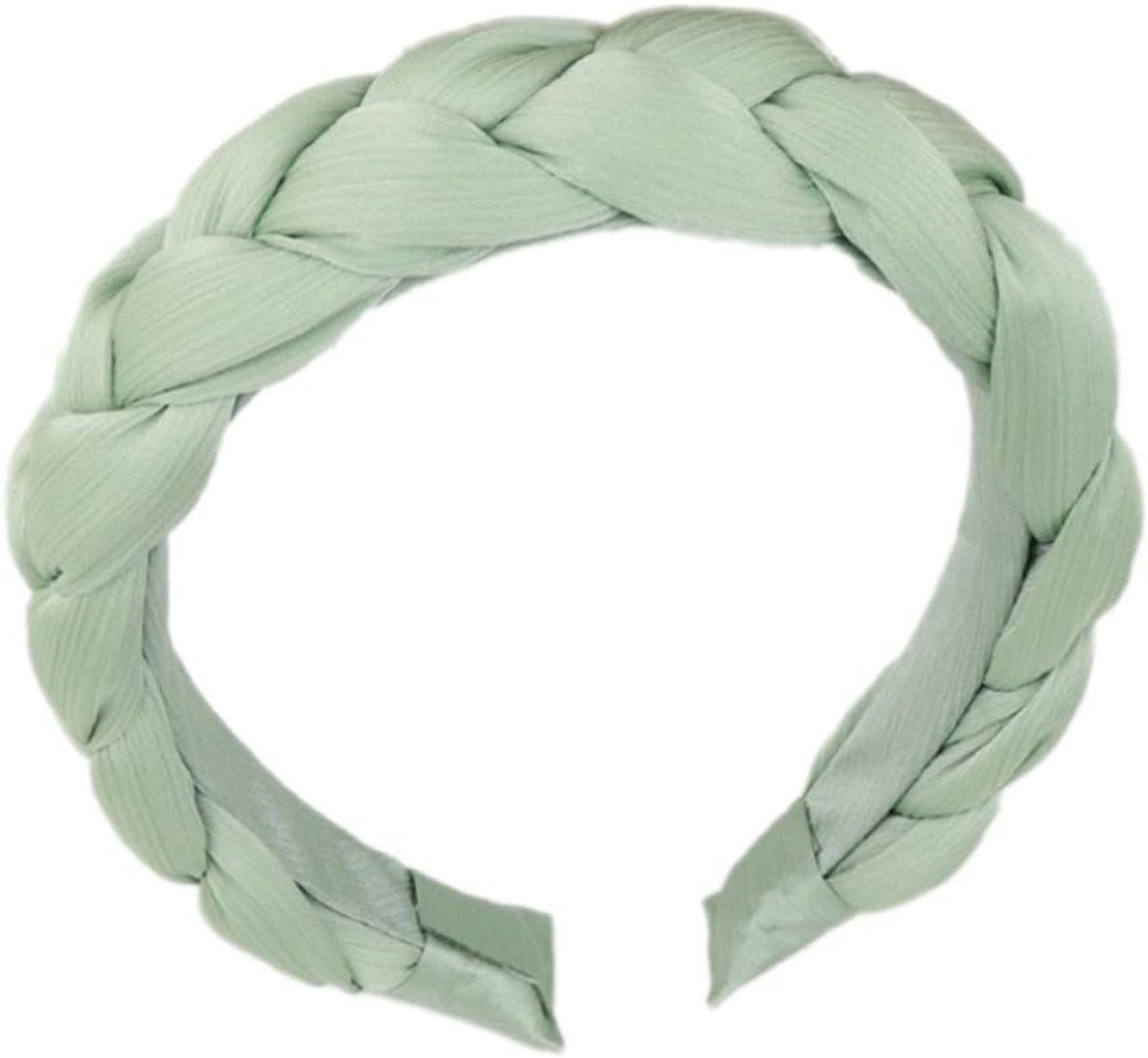 Brede Vlecht Haarband voor Vrouwen - Mode Haaraccessoires, Antislip Haarband voor Make-up, Douche en Feestjes