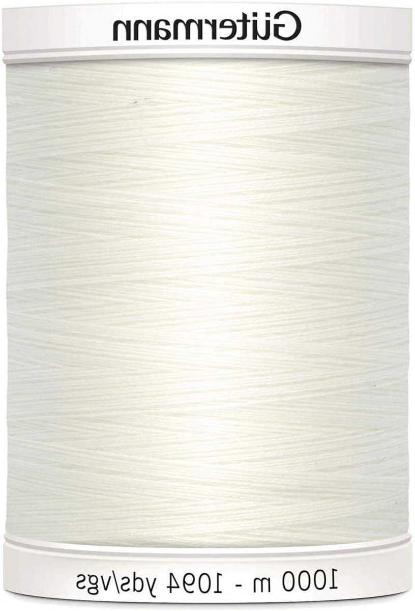 Naaidraad Polyester - Naaigaren Universeel - Kleding Maken - Knoopvrij Garen - 1000 meter - Beige