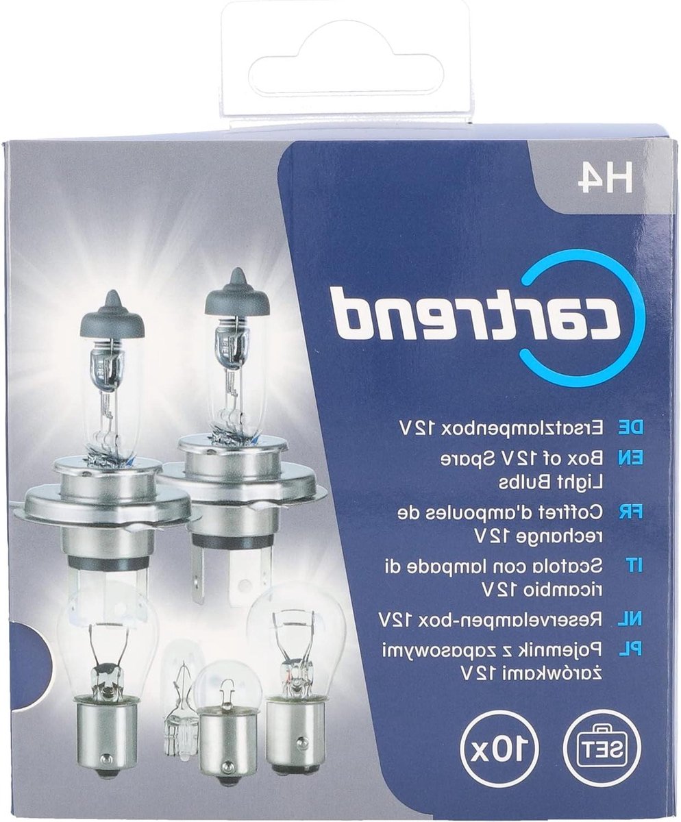 Reserve Lampen Set - Koplamp Lampen - Auto Onderhoud - E-Keurmerk - 2 Stuks - Transparant