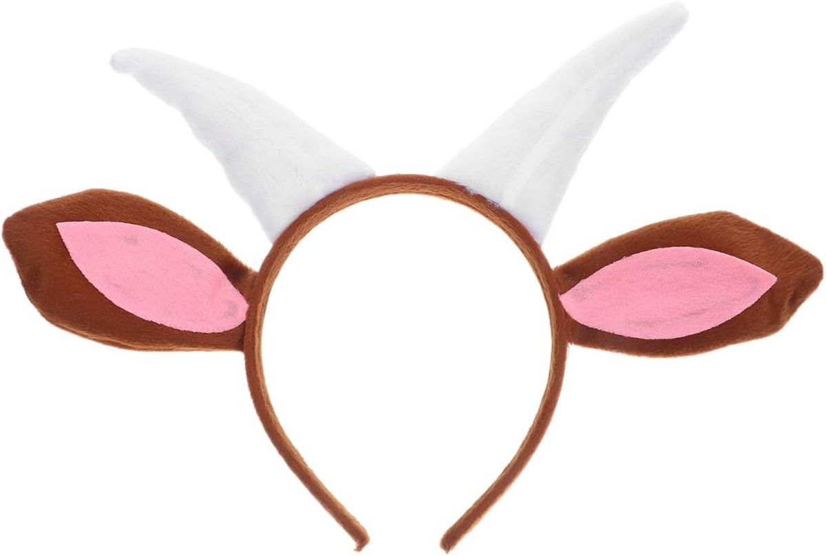 Dierenoren Haarband voor Cosplay en Feestjes - Bruine Oren voor Kinderen en Volwassenen