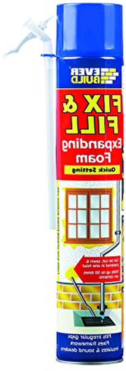 Snel Uithardend Expanderend Schuim - 750 ml