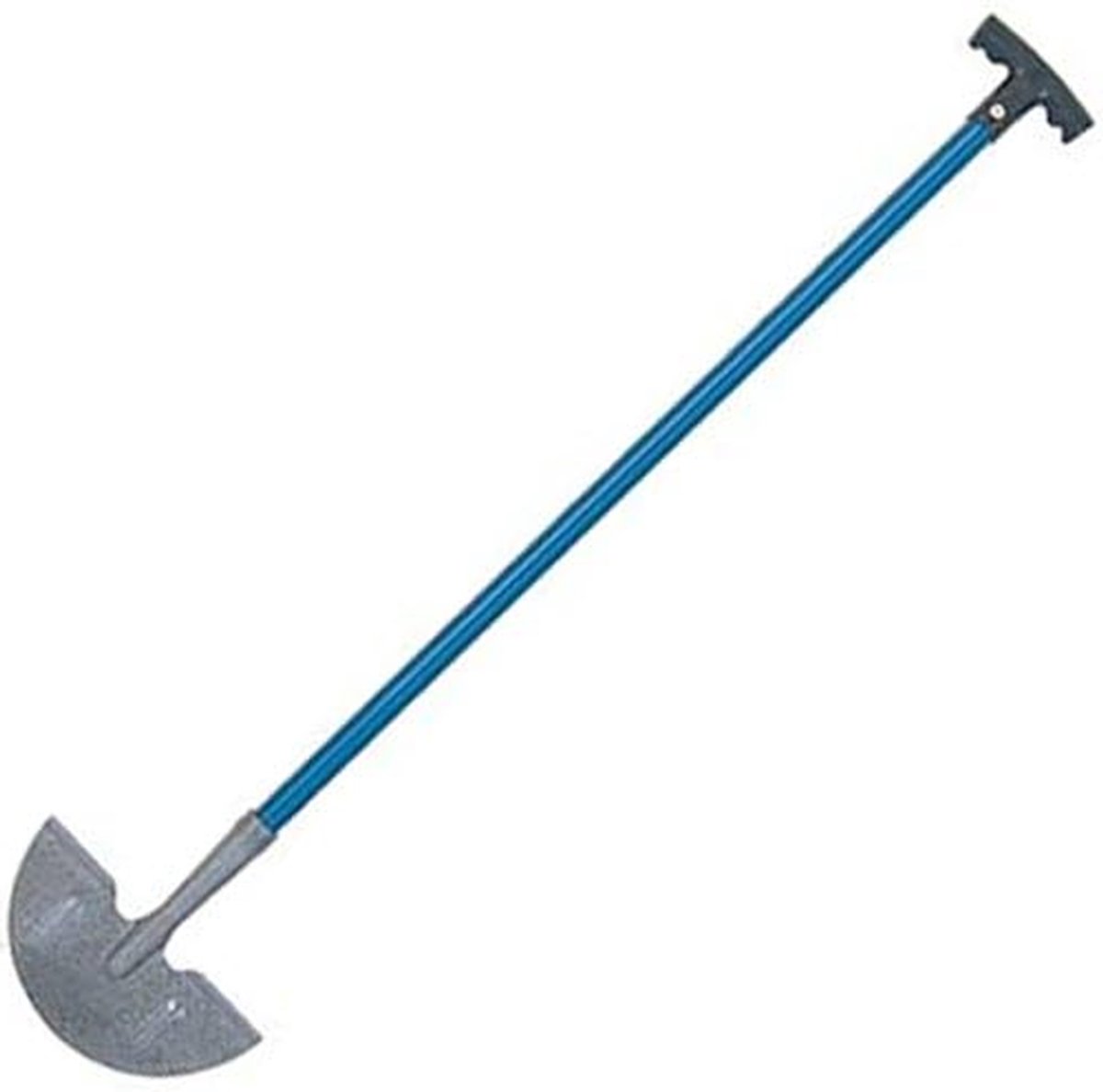 Grasrandmes Cutter - Kantensteker Gazon - Tuinranden Steken - Halfmaanvormig Blad - 1 meter - Zwart