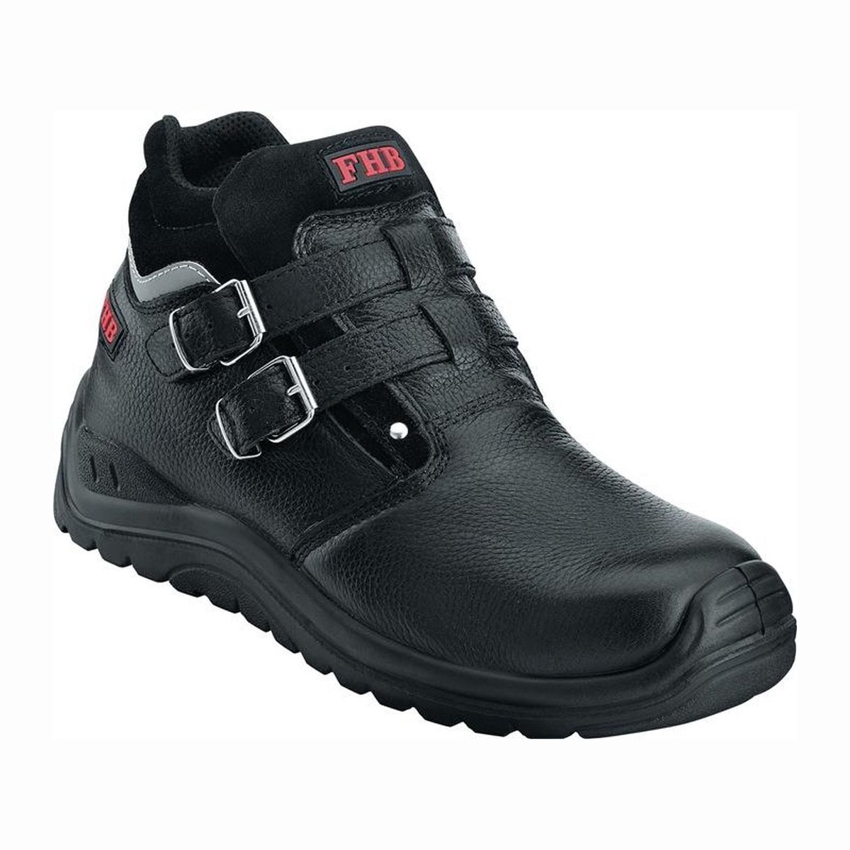 FHB NORBERT S3 Laars met Gespen EN ISO 20345-S3 HRO 83960 - Zwart - 45