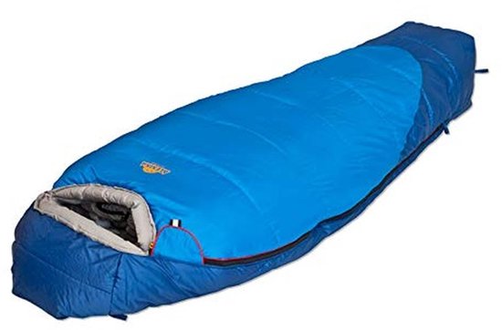 Mummie Slaapzak - Kampeerzak Outdoor - Kamperen en Hiken - 3-Seizoenen Gebruik - 180x80x55 cm - Blauw — afbeelding 3