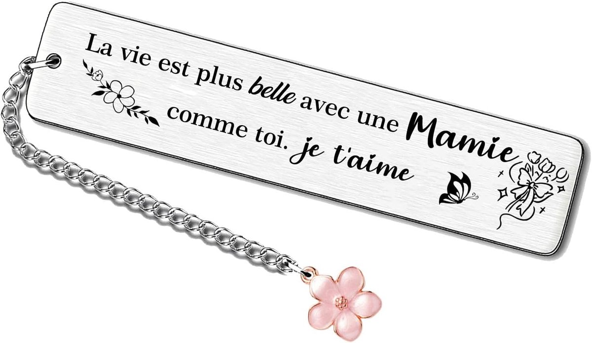 GUOYU Markeringspagina, personaliseerbaar, cadeau voor oma, origineel cadeau-idee voor grootmoederdag, verjaardag - ShopVlot