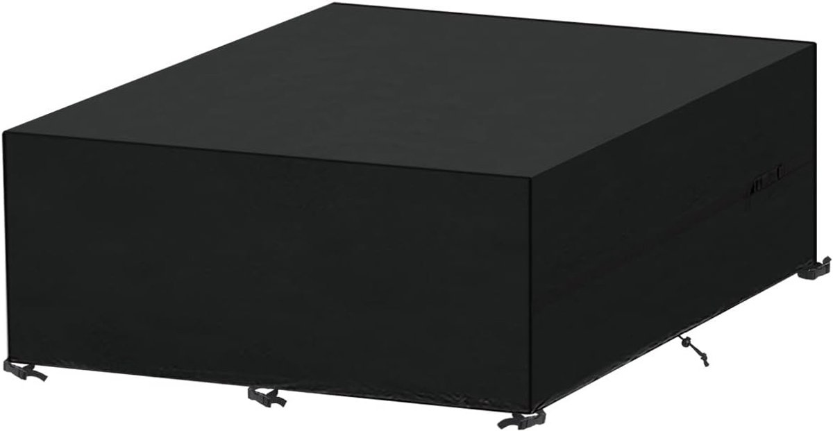 Garden Table Cover, Waterproof, 300 x 250 x 100 cm, Garden Furniture Cover, Rectangular, Patio Furniture Cover, 420D - ShopVlot