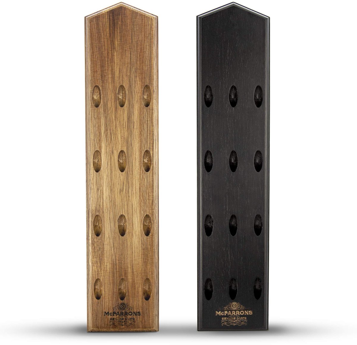 Solidchoice - Houten Dart Houder voor 12 Darts - Praktische Wandopslag voor Darts