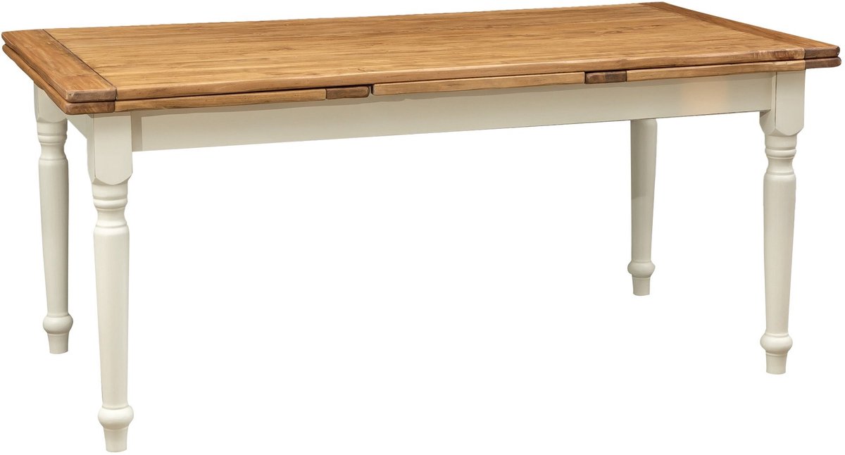 Solidchoice - Uittrekbare Eettafel van Massief Hout voor Binnen en Buiten
