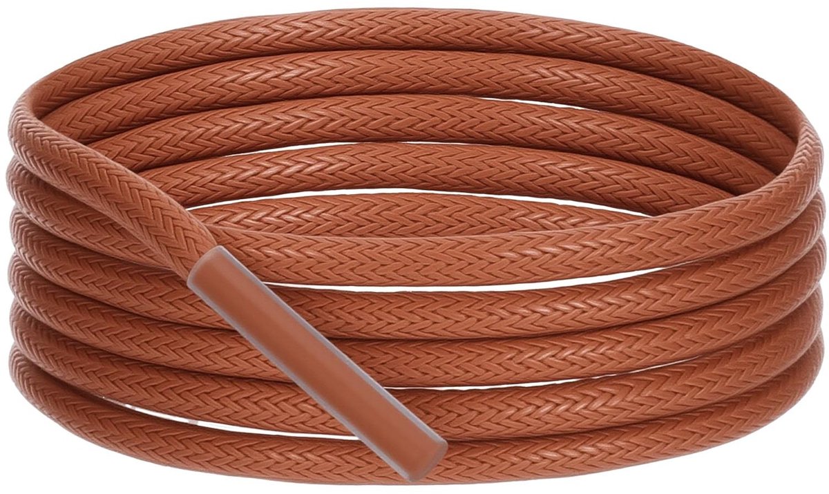 Solidchoice - 2 Paar Waxed Round Dress Shoelaces voor Mannen in 90cm
