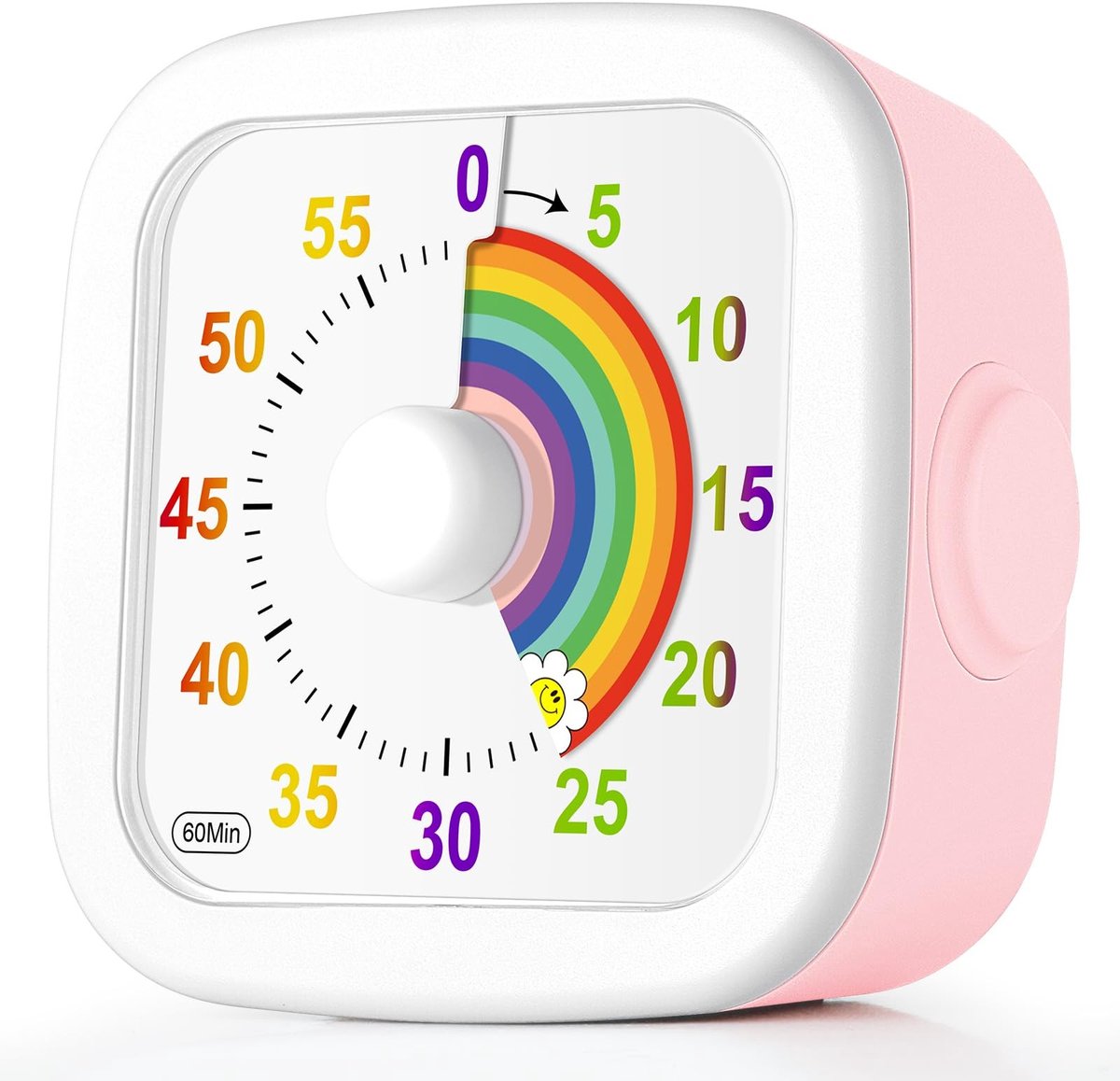 Solidchoice - 60-Minuten Visuele Timer met Stille werking