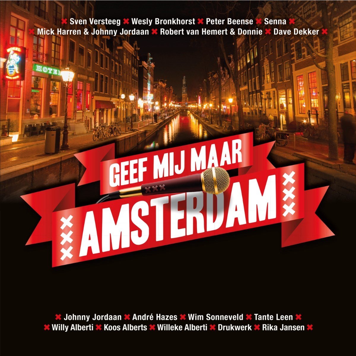 Various Artists - Geef Mij Maar Amsterdam (LP) (Coloured Vinyl)