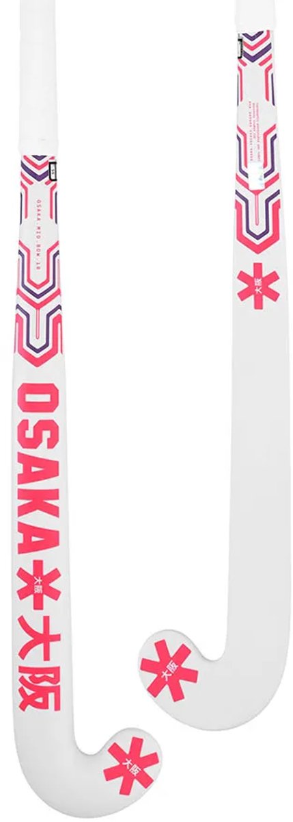 Osaka Mid Bow 10 Veldhockey Stick Roze 34´´