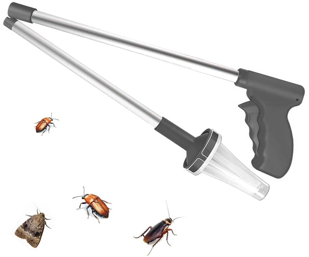 Solidchoice - Spinnenvanger met Extra Lange Handgreep - Insectenvanger voor Veilig Vangen