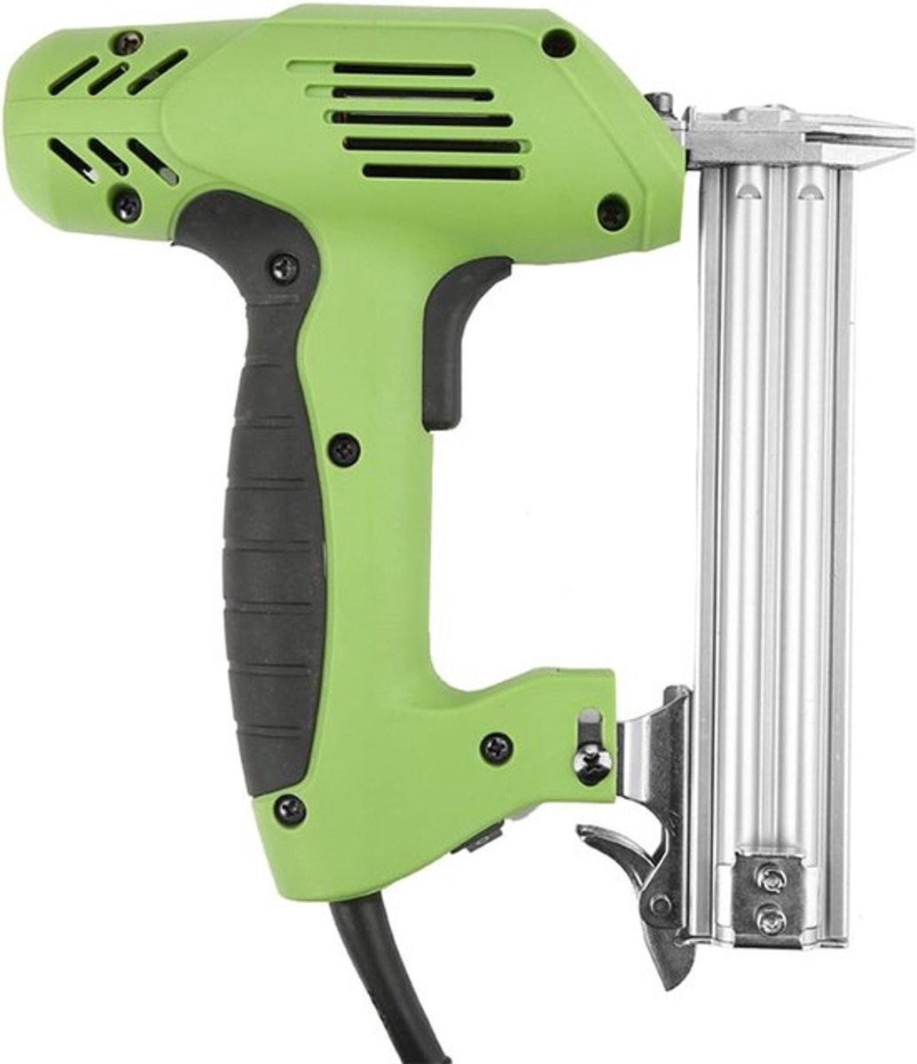 Professionele Elektrische Nagelpistool 1800W - Ergonomisch voor Houtbewerking met 100-spijkers capaciteit en compact ontwerp