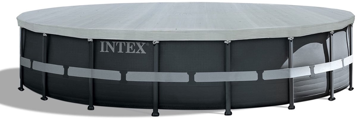 Solidchoice - Zwembad Afdekzeil Deluxe Ø 549cm Grijs