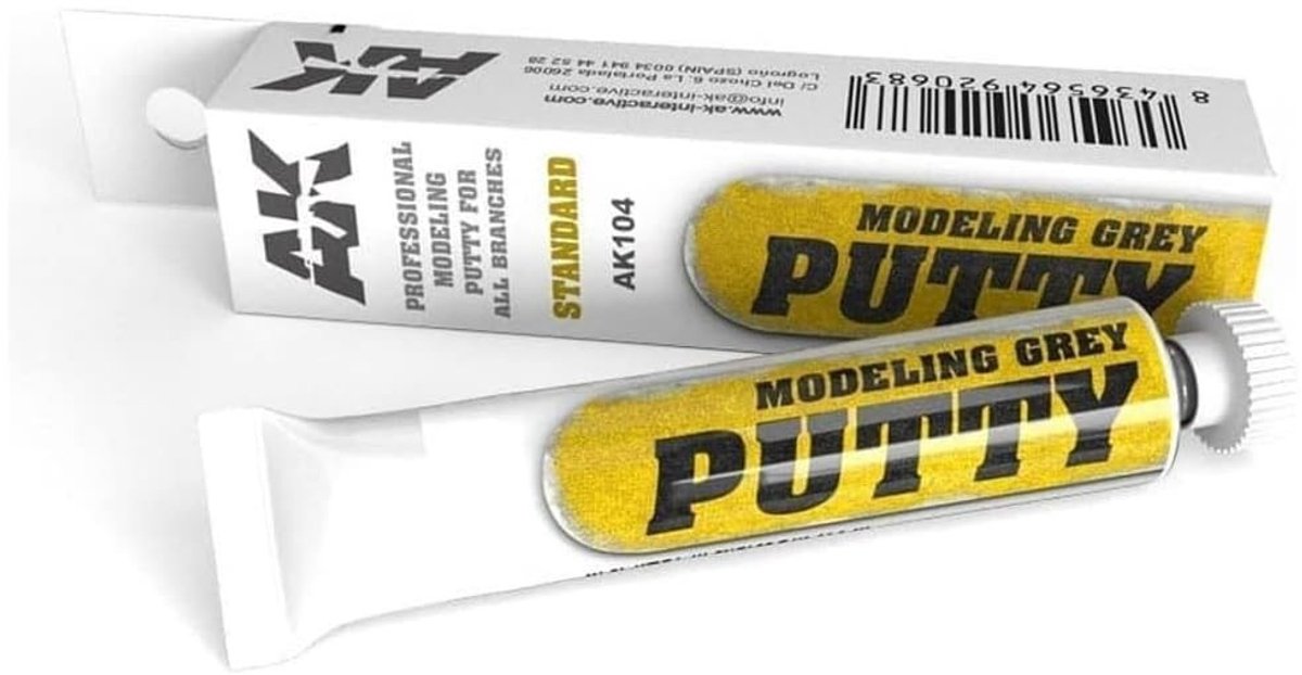 Solidchoice - Hoogwaardige Grijze Acrylplamuur 20ml voor Modelbouw
