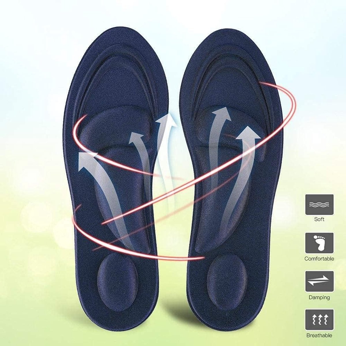 Solidchoice - Orthopedische Inlegzolen voor Comfort en Ondersteuning