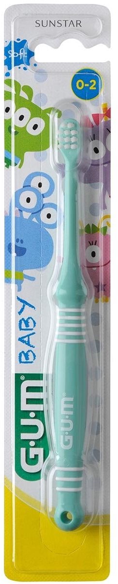 Solidchoice - Zachte Baby Tandenborstel 0 Maand en + Blauw
