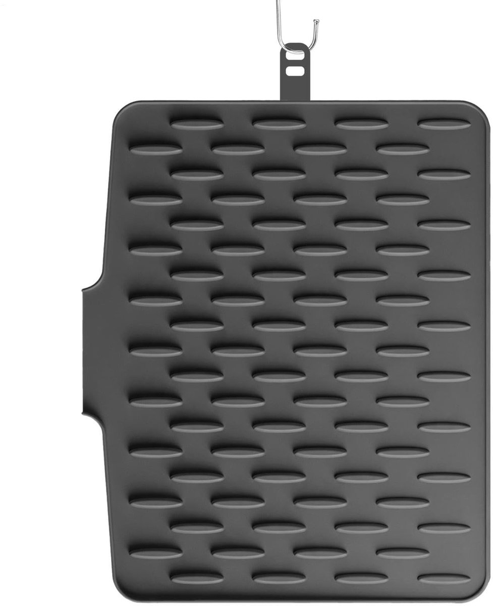 Solidchoice - Siliconen Droogmat - Snel Drainerende Vaatdroogpad voor Keuken en Camping